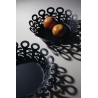 Kosz na owoce Vimini czarny 22 cm - Michel Boucquillon & Donia Maaoui - Alessi