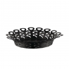 Kosz na owoce Vimini czarny 22 cm - Michel Boucquillon & Donia Maaoui - Alessi