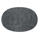 Podkładka pod talerz owalna Fabric, antracytowa 33 × 48 cm - Guzzini