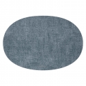 Podkładka pod talerz owalna Fabric, niebieska 33 × 48 cm - Guzzini