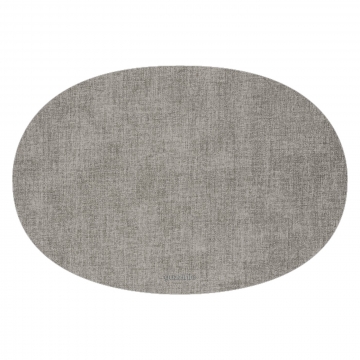 Podkładka pod talerz owalna, szara 33 × 48 cm - Guzzini 22604692