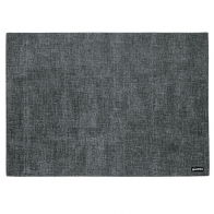 Podkładka pod talerz prostokątna Fabric, szara 43 × 30 cm - Guzzini