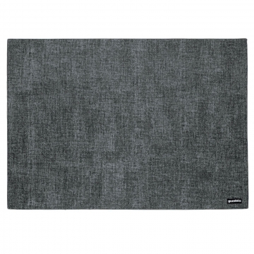Podkładka pod talerz prostokątna Fabric, szara 43 × 30 cm - Guzzini