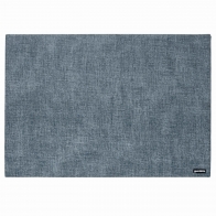 Podkładka pod talerz prostokątna Fabric, szaroniebieska 43 × 30 cm - Guzzini