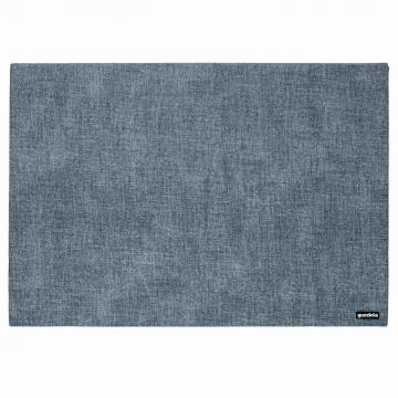 Podkładka pod talerz prostokątna Fabric, szaroniebieska 43 × 30 cm - Guzzini