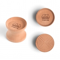 Zestaw stempli do makaronu Corzetti Classic Line - podstawa do cięcia + kształt spirali - Marcato