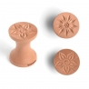 Zestaw stempli do makaronu Corzetti Classic Line - gwiazda i kwiat - Marcato