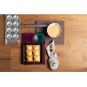 Forma do ravioli okrągłych 50 mm x 10 srebrna Design Line - Marcato
