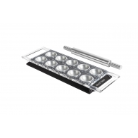 Forma do ravioli okrągłych 50 mm x 10 czarna Design Line - Marcato