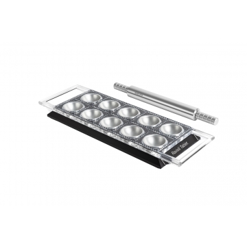 Forma do ravioli okrągłych 50 mm x 10 czarna Design Line - Marcato