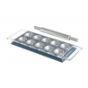Forma do ravioli okrągłych 50 mm x 10 jasnoniebieska Design Line - Marcato