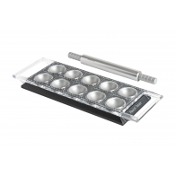 Forma do ravioli okrągłych 50 mm x 10 jasnoniebieska Design Line - Marcato