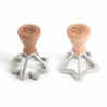 Wycinarki do ravioli kwiat 70 mm i gwiazda 65 mm Classic Line - Marcato