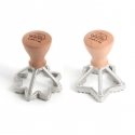 Wycinarki do ravioli kwiat 70 mm i gwiazda 65 mm Classic Line - Marcato
