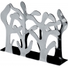 Stojak na serwetki Mediterraneo 12 cm srebrny - Alessi