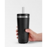 Kubek Original Straw Cup 500 ml Monochrome Black - Chilly's Bottles