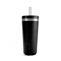 Kubek Original Straw Cup 500 ml Monochrome Black - Chilly's Bottles