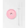 Kubek Original Straw Cup 500 ml Pastel Pink - Chilly's Bottles