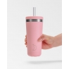 Kubek Original Straw Cup 500 ml Pastel Pink - Chilly's Bottles
