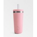 Kubek Original Straw Cup 500 ml Pastel Pink - Chilly's Bottles