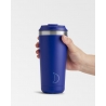 Kubek Original Straw Cup 500 ml Matte Blue - Chilly's Bottles