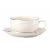 Rosenthal porcelana.Filiżanka do herbaty ze spodkiem - Sanssouci Gold 