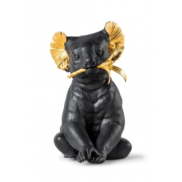 Figurka Koala black-gold Limited Edition 34 cm - Lladró 01009769