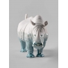 Figurka Nosorożec Rhino - Underwater 45 cm - Lladro