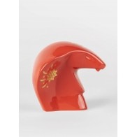 Figurka Snake red - gold 15 cm - Lladro