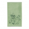 Ręcznik do rąk Moomin Friends Forever 30 x 50 cm zielony - Muminki