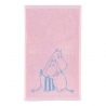 Ręcznik do rąk Moomin Love 30 x 50 cm różowy - Muminki