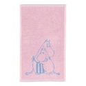 Ręcznik do rąk Moomin Family Time 30 x 50 cm różowy - Muminki