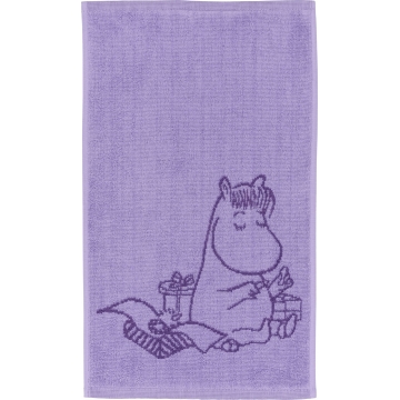 Ręcznik do rąk Moomin Panna MIgotka 30 x 50 cm fioletowy - Muminki