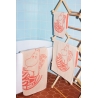 Ręcznik kąpielowy Moomin Mama Muminka 70 x 140 cm łososiowy - Muminki