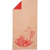 Ręcznik kąpielowy Moomin Mama Muminka 70 x 140 cm łososiowy - Muminki