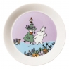 Talerz Moomin Friends Forever 19 cm - Muminki