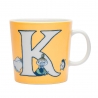 Kubek ABC "K" 400 ml - Muminki