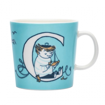 Kubek ABC "C" 400 ml - Muminki