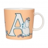 Kubek ABC "A" 400 ml - Muminki