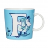 Kubek ABC "F" 400 ml - Muminki