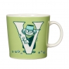 Kubek ABC "V" 400 ml - Muminki