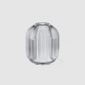 Wazon przezroczysty 19 cm - Fleur