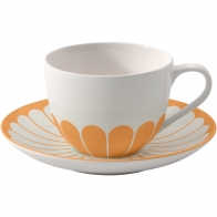 Filiżanka ze spodkiem do kawy - Fleur Soleil Villeroy & Boch 10-4552-1290