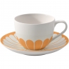 Filiżanka ze spodkiem do kawy - Fleur Soleil Villeroy & Boch 10-4552-1290