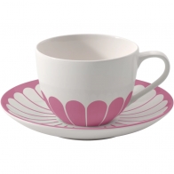 Filiżanka do kawy ze spodkiem - Fleur Cassis Villeroy & Boch 10-4553-1290