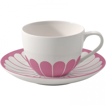 Filiżanka do kawy ze spodkiem - Fleur Cassis Villeroy & Boch 10-4553-1290