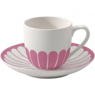 Filiżanka do espresso ze spodkiem - Fleur Cassis Villeroy & Boch 10-4553-1410