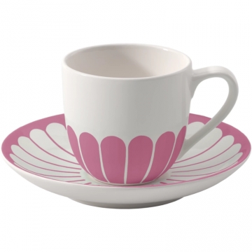 Filiżanka do espresso ze spodkiem - Fleur Cassis Villeroy & Boch 10-4553-1410