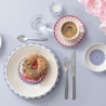 Talerz śniadaniowy 21 cm - Fleur Cassis Villeroy & Boch 10-4553-2651