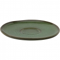 Spodek do filiżanki do kawy zielony 15 cm - Lave Vert